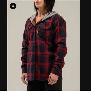 Flag Nor Fail Women’s Hooded Forever Flannel